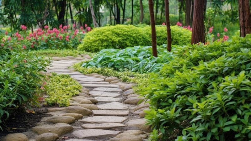 别墅庭院园林绿化施工流程步骤详解